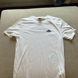 Oakley White Short Sleeve Tee Classic Crew Neck